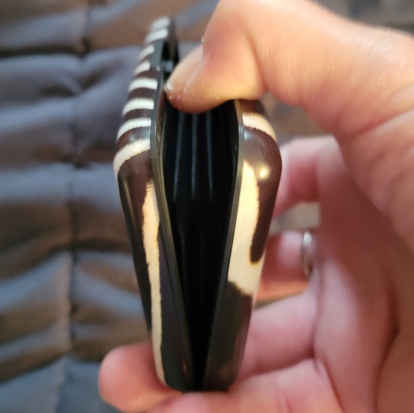 NWT zebra print armored wallet credit card case - Picture 3 of 4